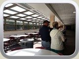 View of the new cafeteria