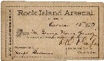 1897 Pass to Access the Arsenal